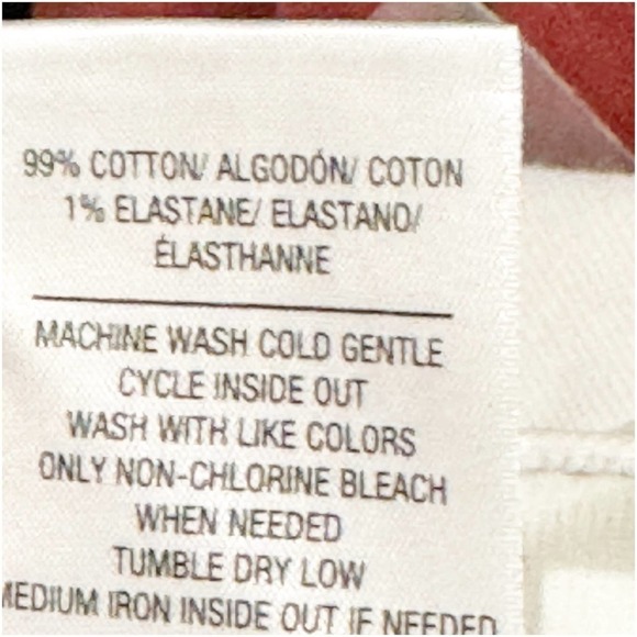 Joe's Mid Rise Straight Leg Cropped Denim Jeans White Women's Size 27 NWT - Picture 8 of 11